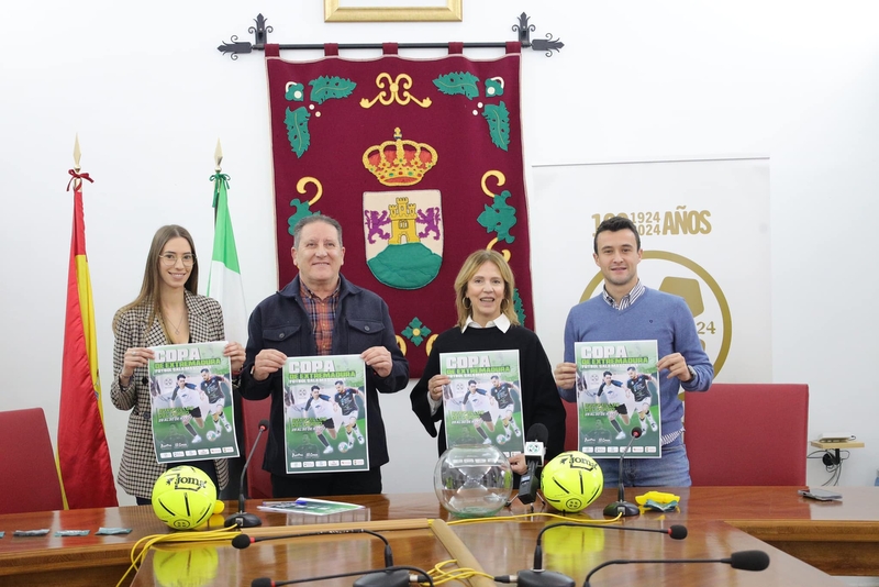 Presentada la Fase Final de la Copa de Extremadura de Fútbol Sala en Burguillos del Cerro