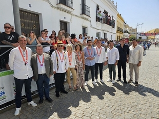 La Consejera de Cultura Victoria Bazaga define a Fuente del Maestre como `un pueblo muy cariñoso y con mucho que ofrecer´