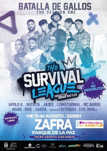 El espectáculo `The Survival League´ Frestyle Urban Battle llega a la ciudad de Zafra para quedarse