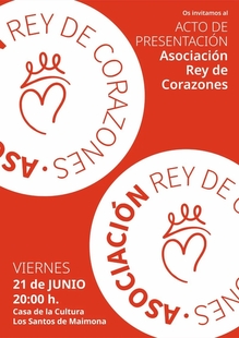 La asociación `Rey de Corazones´ se presenta este viernes en Los Santos de Maimona