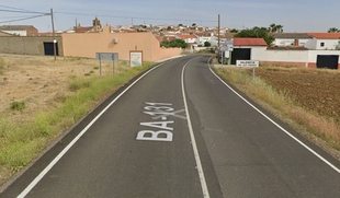 Diputación licita la estabilización de bermas y mejora del drenaje longitudinal en varios tramos de Los Santos de Maimona a Valencia de las Torres