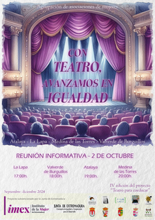 Nueva edición del taller `Con Teatro, avanzamos en Igualdad´ para mujeres que dinamiza la comarca