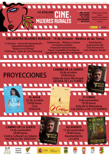 Cinco localidades de la Comarca Río Bodión, sedes del Ciclo de Cine y Mujeres