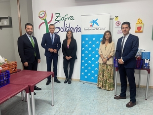 Zafra Solidaria recibe el apoyo de la Fundación `la Caixa´ para atender a familias vulnerables en su comedor social