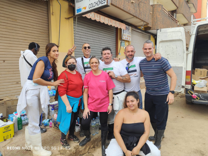 Los voluntarios fontaneses desplazados a Valencia instan a que las iniciativas solidarias tengan continuidad en el tiempo