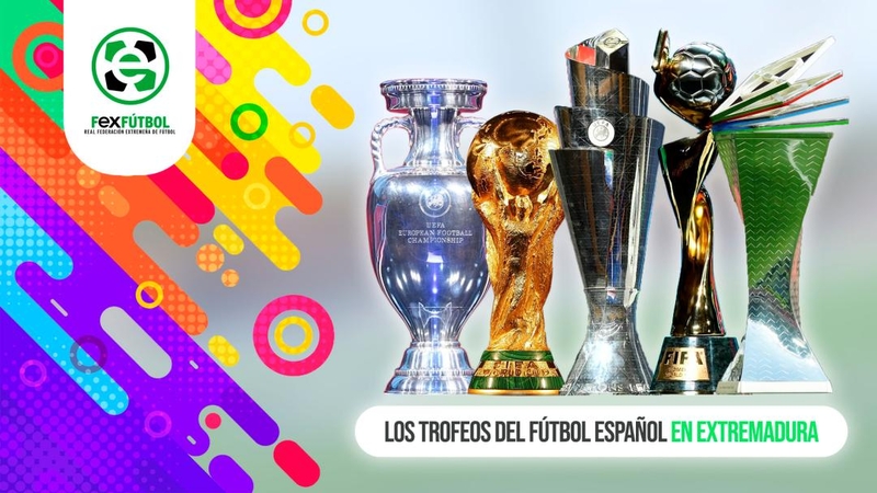 Los trofeos más importantes del fútbol español estarán el 16 de diciembre en Zafra