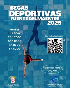 Hasta el 31 de enero se pueden solicitar las becas deportivas individuales para deportistas fontaneses que convoca el Ayuntamiento