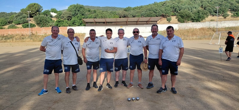 Los Santos de Maimona acoge este domingo la final de dupletas del Campeonato de Extremadura de Petanca