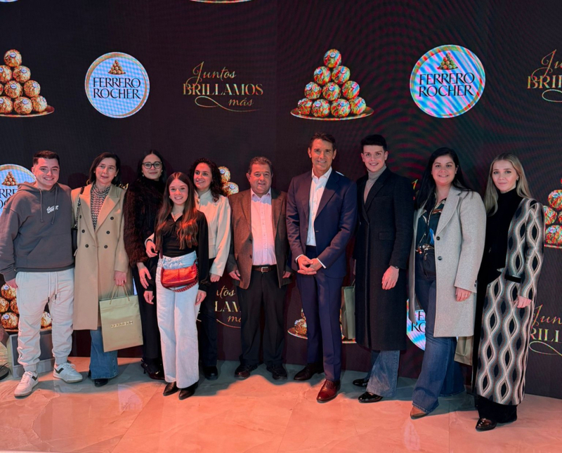 Juan Antonio Barrios presentó la candidatura de Fuente del Maestre en la Gala Ferrero Rocher