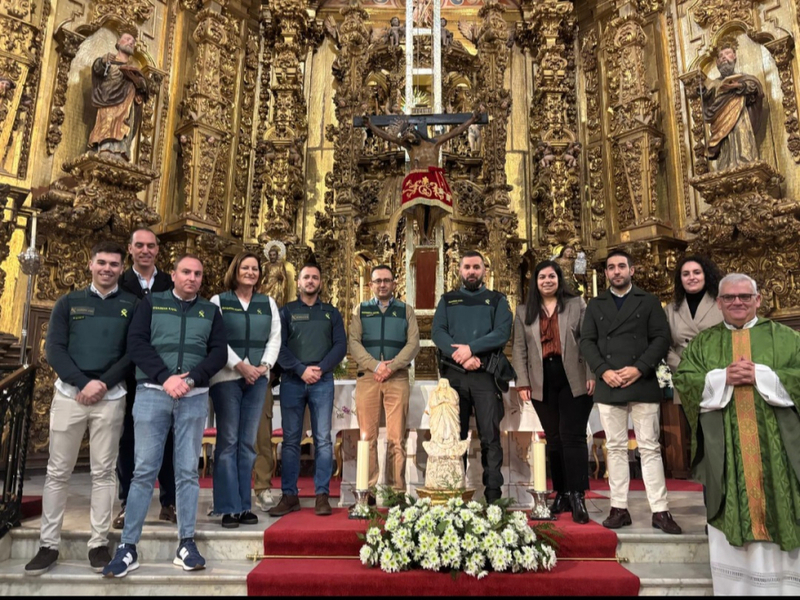 Celebrada una misa de Acción de Gracias por la recuperación de la Virgen del Buensuceso en Fuente del Maestre