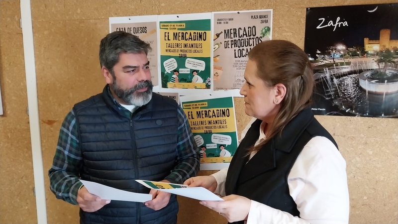 El ciclo `Mercado de Productos Locales´ se inaugura mañana en la Plaza Grande de Zafra