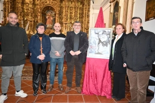 La imagen del Cristo de las Misericordias anuncia este año la Semana Santa de Los Santos de Maimona