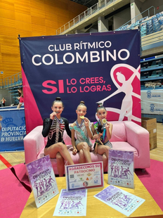 Las gimnastas fontanesas vuelven a brillar en el Torneo Internacional Colombino de Huelva