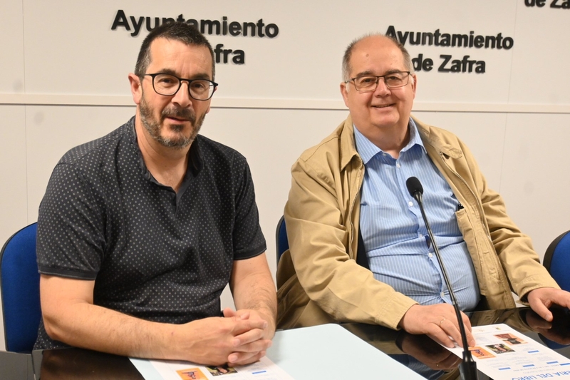 Presentado el programa de actos de la Feria del Libro de Zafra, que se celebrará del 1 al 3 de mayo en la Plaza de España