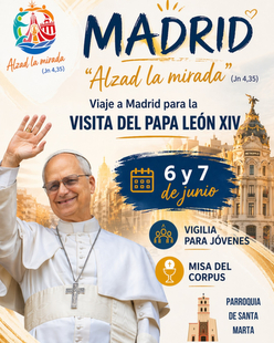 La Parroquia fontanesa participará en dos viajes a Madrid para la visita del Papa León XIV el próximo mes de junio