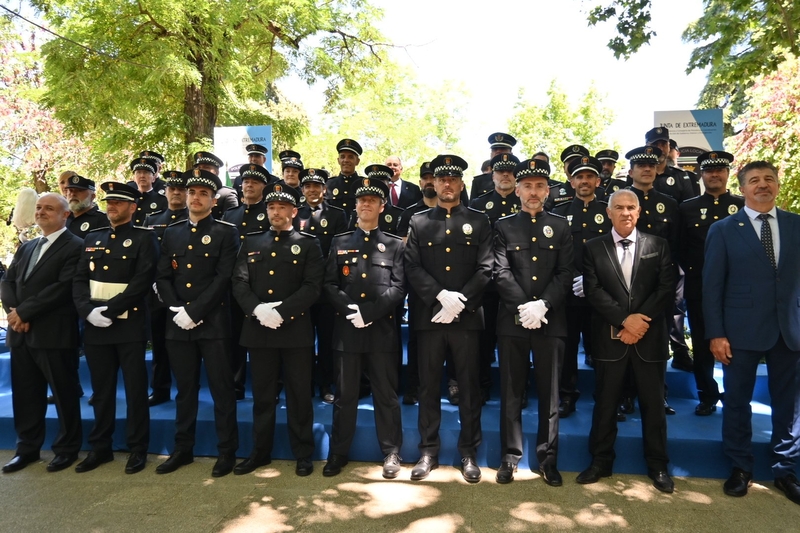 Zafra, anfitriona este año del acto institucional del Día de la Policía local de Extremadura en el Parque de la Paz