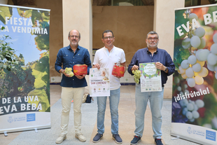 Los Santos de Maimona celebra `el fruto de todo un año´ con su Fiesta de la Vendimia