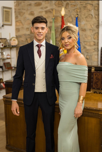 Los fontaneses Moisés y María Ramos Infante representarán a Fuente del Maestre en la Gala Miss y Míster Extremadura