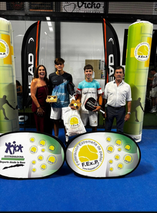 El fontanés Mario Guerrero se ha proclamado Campeón de Extremadura de Pádel en categoría absoluta