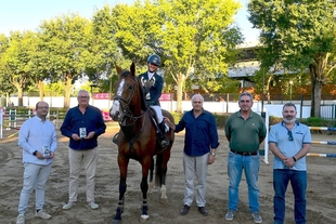 La amazona portuguesa Daniela Serra campeona del XLV Concurso Nacional de Saltos de Obstáculos de Zafra