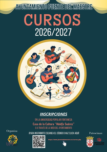 Presentada una amplia oferta de cursos para la temporada 2026/2027 en Fuente del Maestre