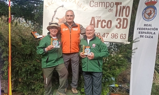 El santeño Manuel Jesús González se proclama campeón de España de recorridos de Caza con Arco